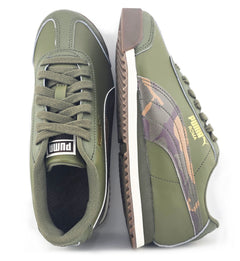 PUMA Roma Camo GS “Army Green/Camo” (407901_01)