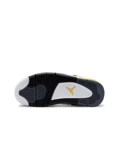 Air Jordan 4 Retro Rare Air GS White Dark Blue Grey Black Tour Yellow 408452-102 | Pro Feet