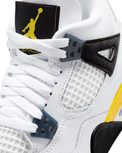 Air Jordan 4 Retro Rare Air GS White Dark Blue Grey Black Tour Yellow 408452-102 | Pro Feet