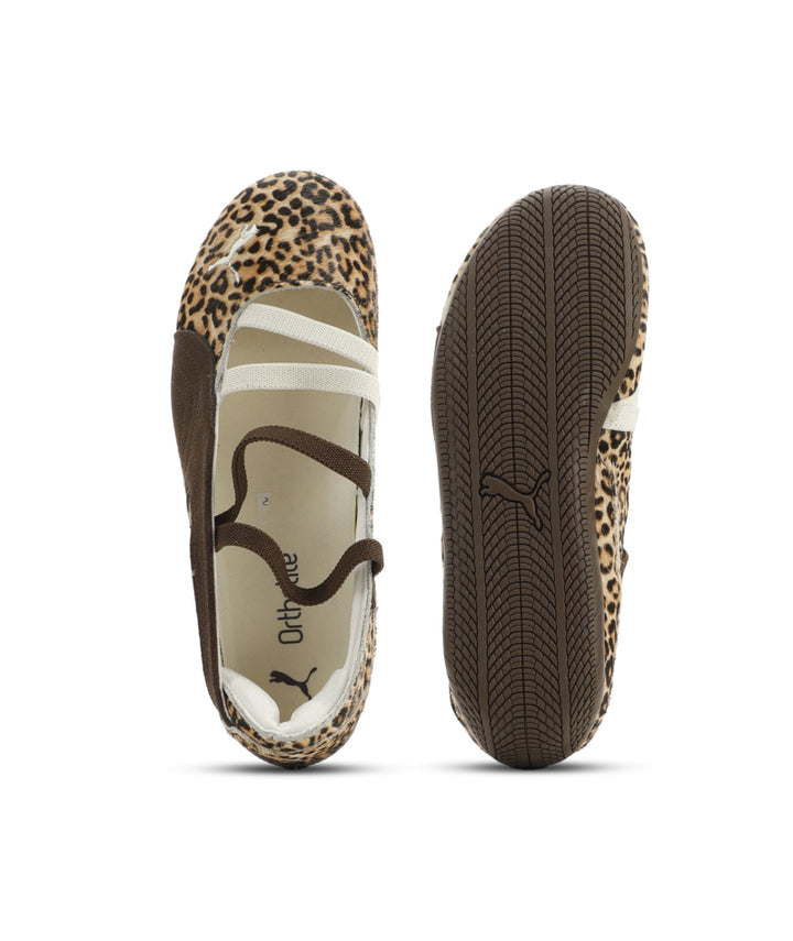 PUMA Speedcat Ballet Wild GS Chocolate Warm White 40894201 | Pro Feet