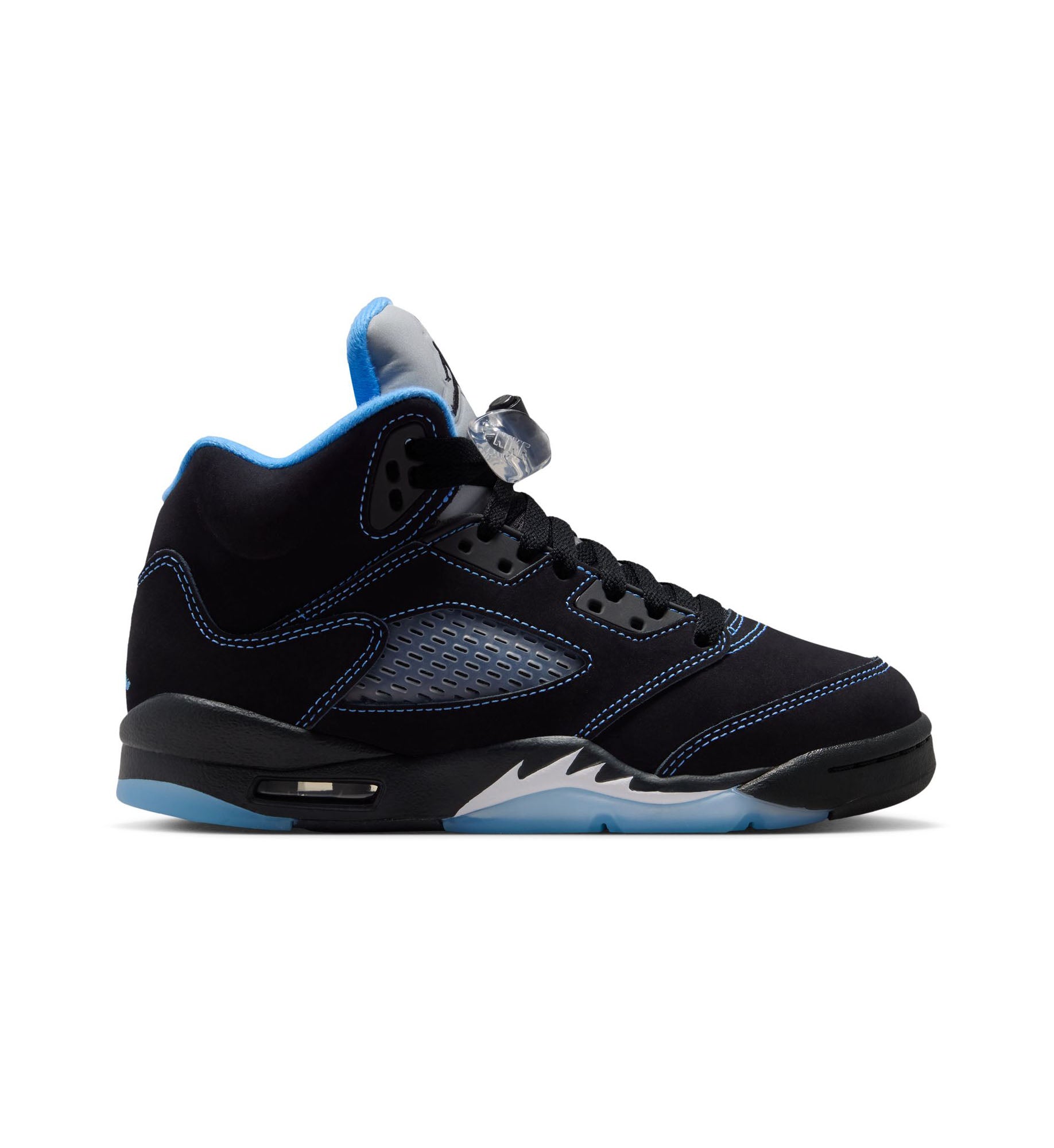 Jordan 5 Black Carolina PS Black University Blue White 440889-008 | Pro Feet