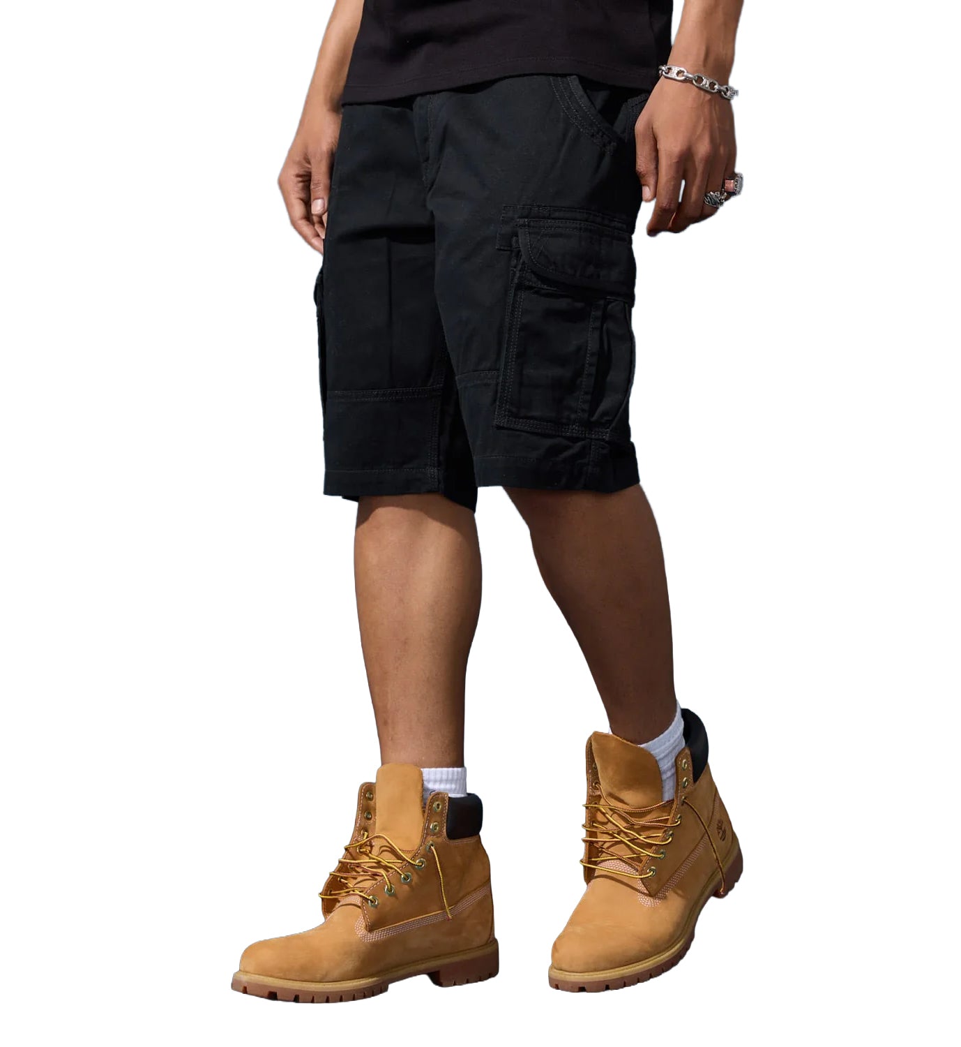 Jordan Craig OG Xavier Cargo Shorts Black 4462-10 | Pro Feet