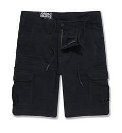 Jordan Craig OG Xavier Cargo Shorts Black 4462-10 | Pro Feet