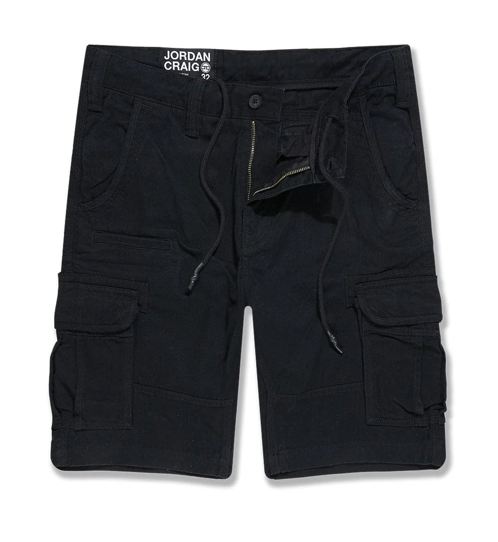 Jordan Craig OG Xavier Cargo Shorts Black 4462-10 | Pro Feet