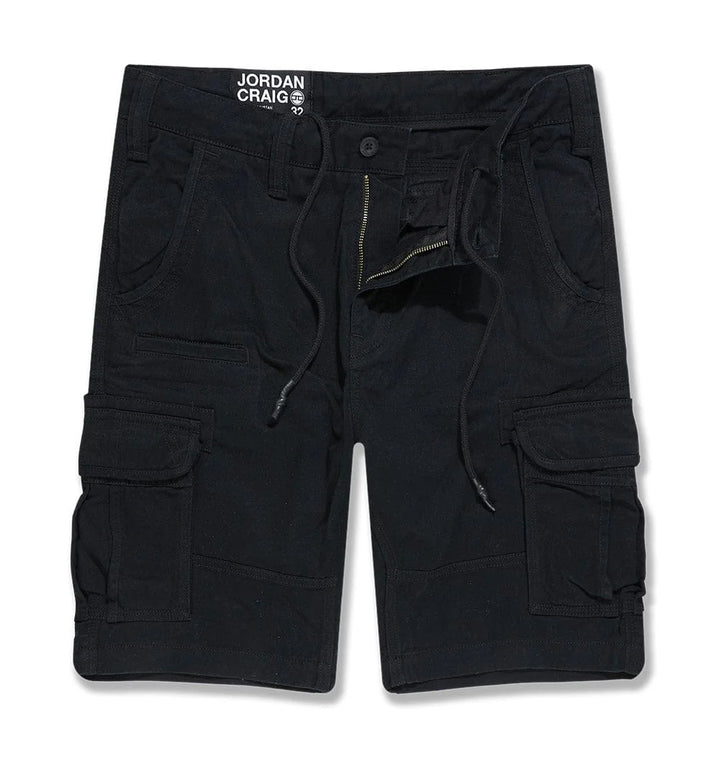 Jordan Craig OG Xavier Cargo Shorts Black 4462-10 | Pro Feet