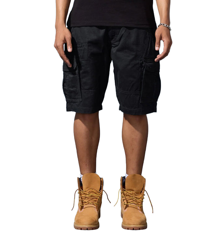 Jordan Craig OG Xavier Cargo Shorts Black 4462-10 | Pro Feet