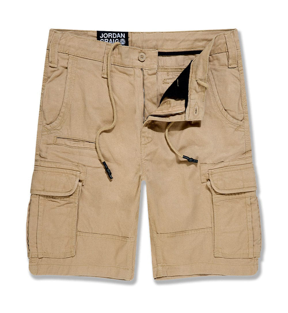 Jordan Craig OG Xavier Cargo Shorts Khaki 4462-23 | Pro Feet