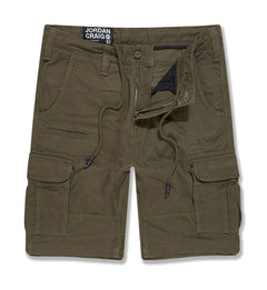 Jordan Craig OG Xavier Cargo Shorts Army Green 4462-34 | Pro Feet