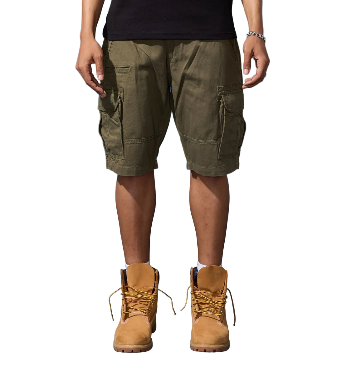 Jordan Craig OG Xavier Cargo Shorts Army Green 4462-34 | Pro Feet