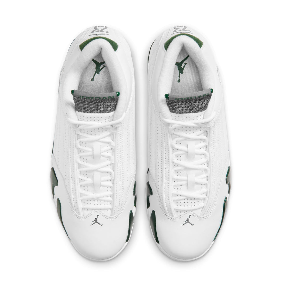 Air Jordan 14 Retro Forest Green 487471-300 | Pro Feet