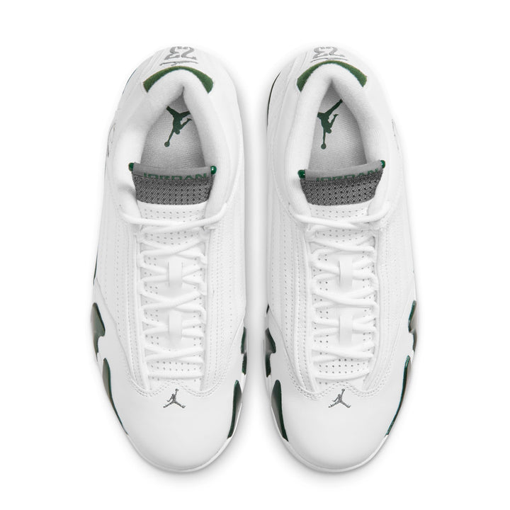 Air Jordan 14 Retro Forest Green 487471-300 | Pro Feet