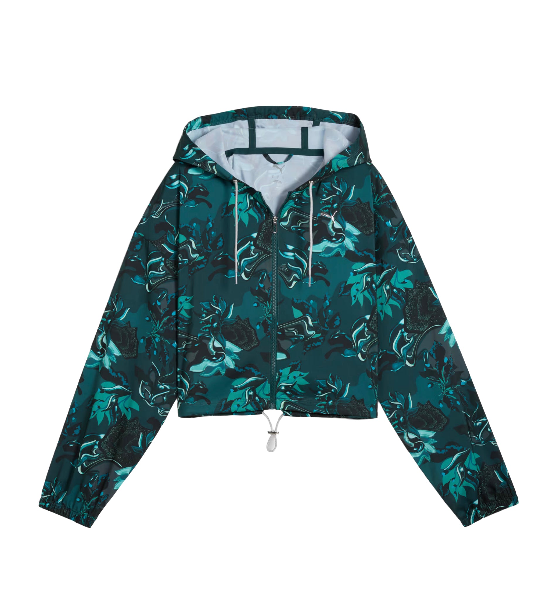 Puma Green Terrains Women’s Zip-Up Training Jacket “Green Terrain” (527493_75)