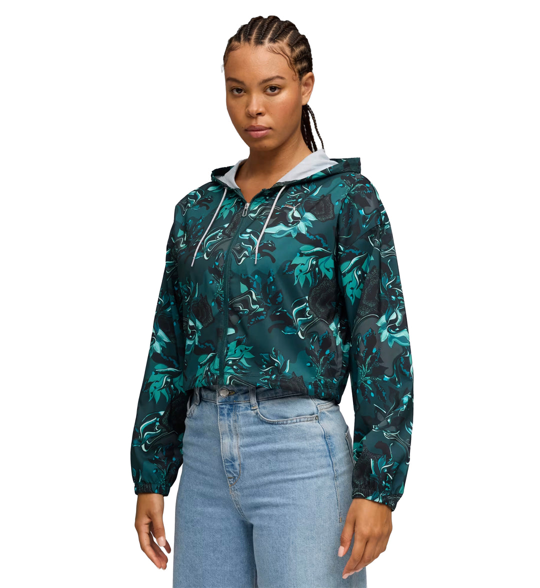 Puma Green Terrains Women’s Zip-Up Training Jacket “Green Terrain” (527493_75)