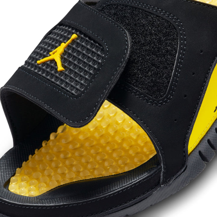 Jordan Hydro 4 Retro Black Tour Yellow 532225-017 | Pro Feet