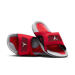 Jordan Hydro 4 Retro – Fire Red/White-Black-Cement Grey | Pro Feet | 532225-600