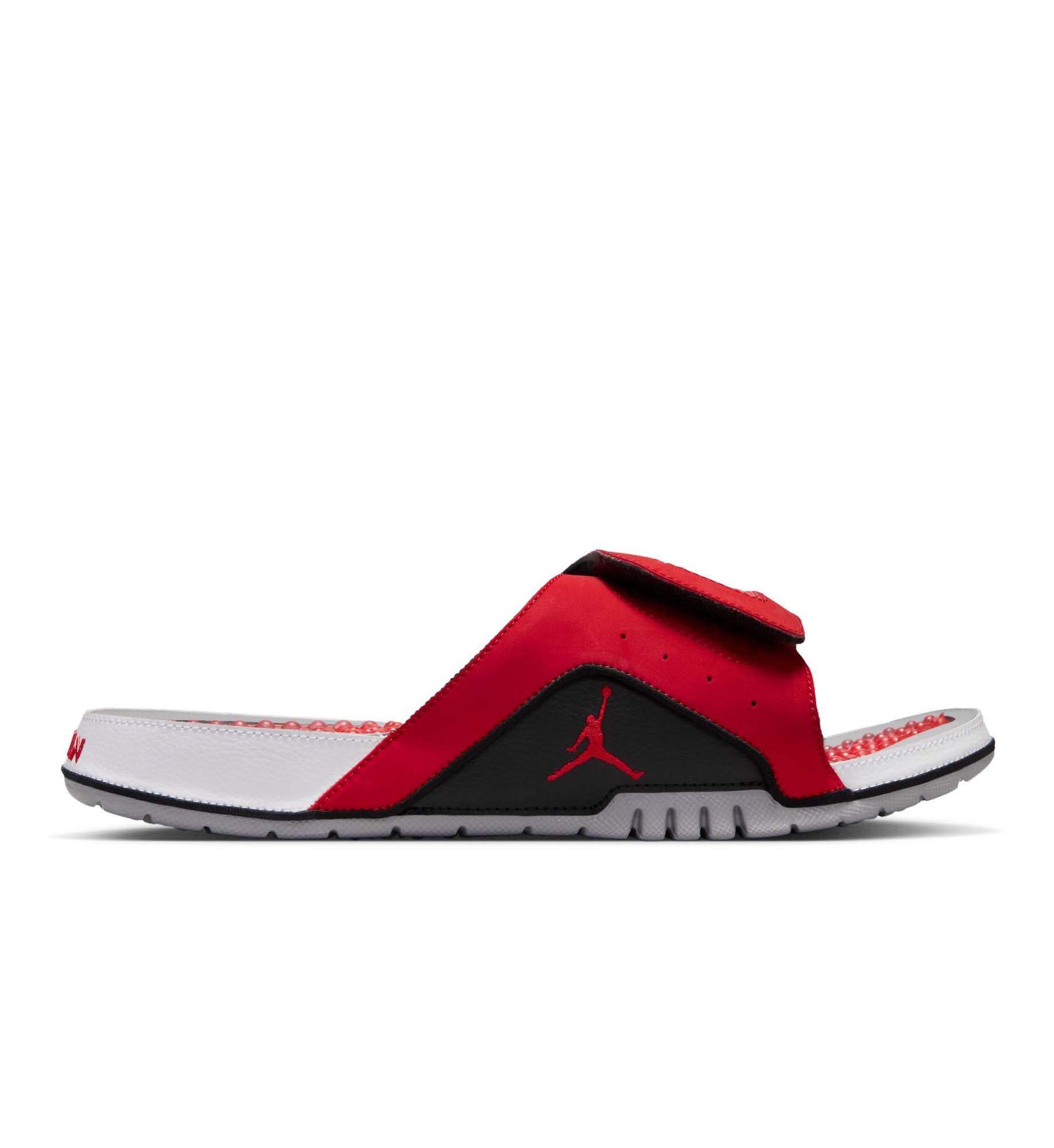 Jordan Hydro 4 Retro – Fire Red/White-Black-Cement Grey | Pro Feet | 532225-600