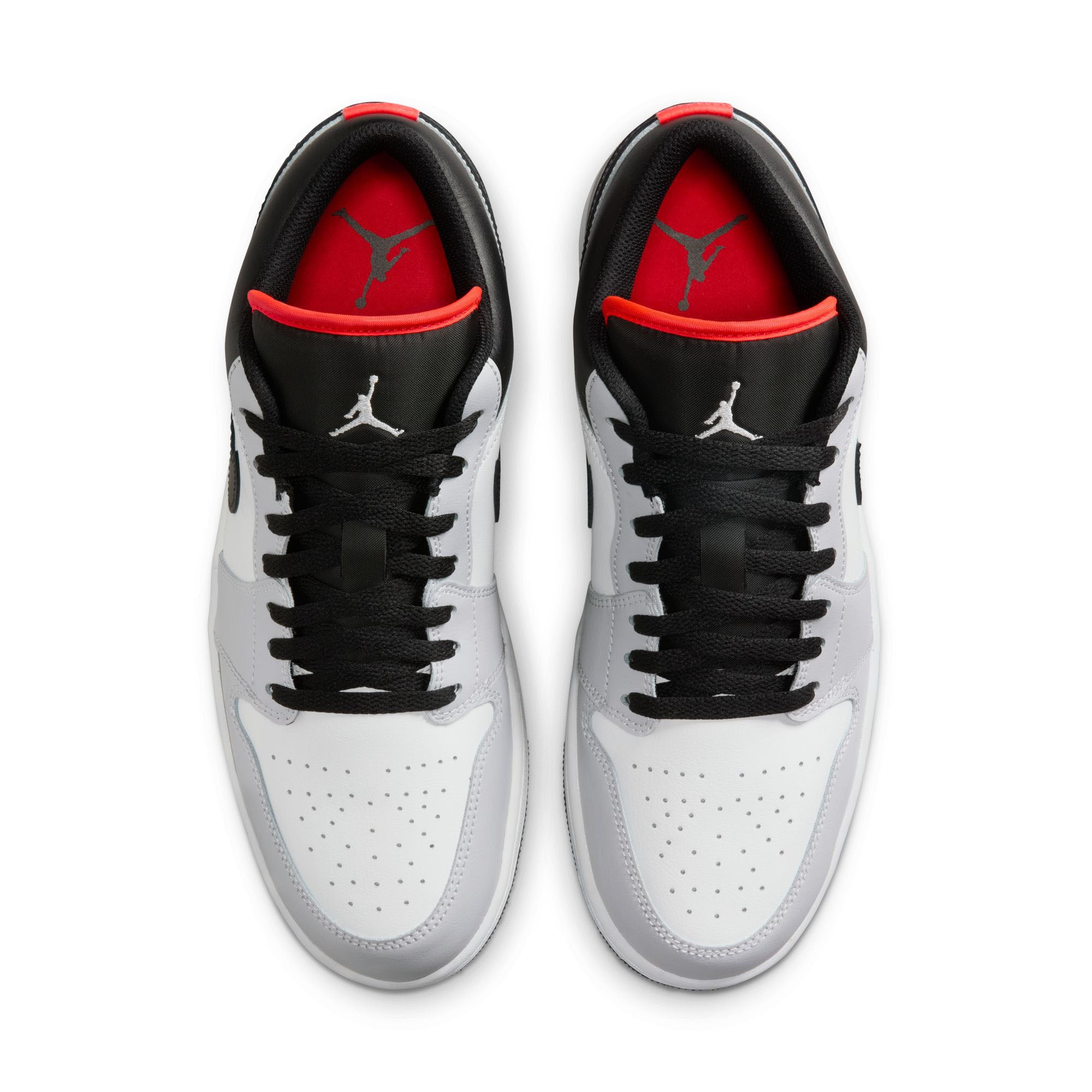 Air Jordan 1 Low Neutral Grey/Black-Summit White (553558-045)