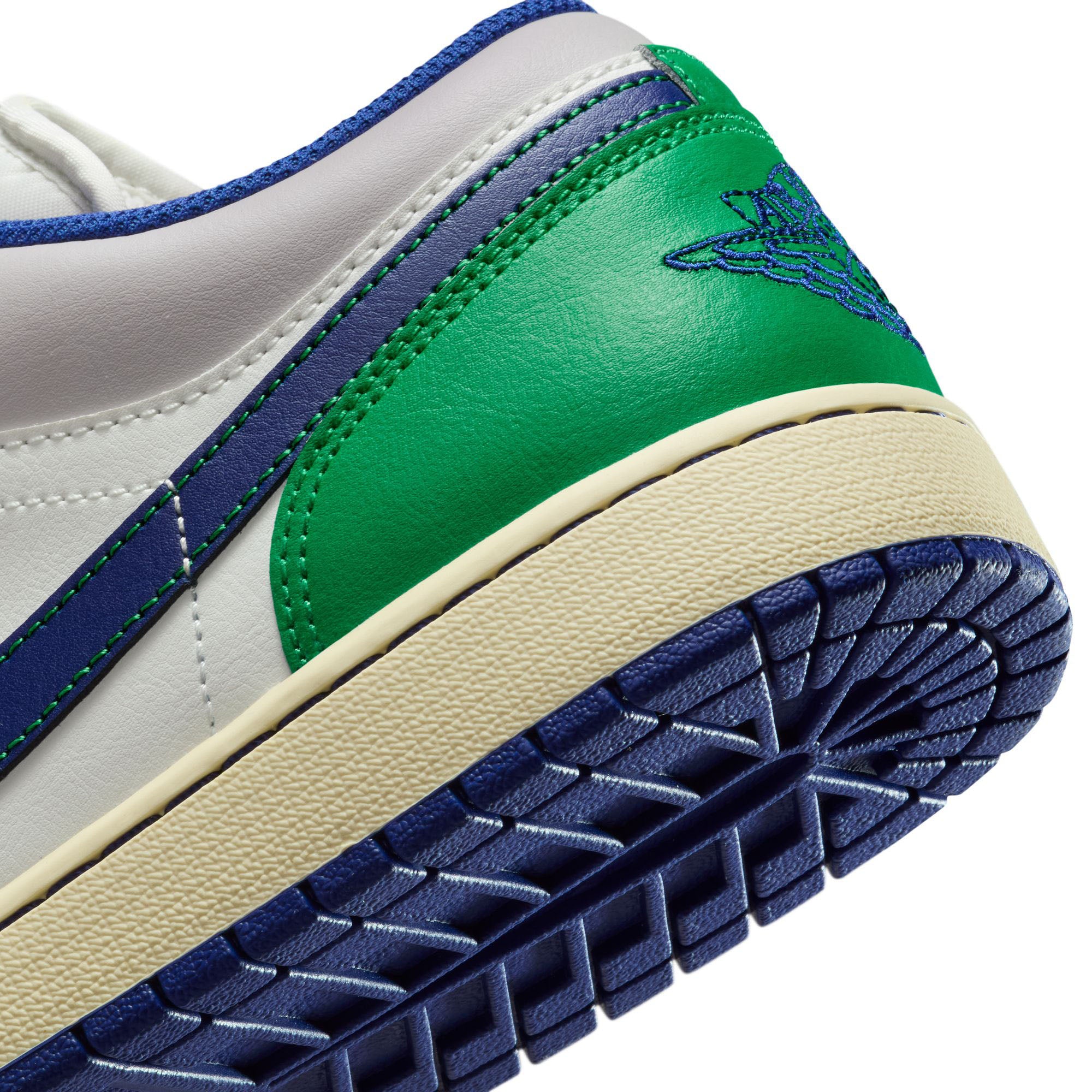 Air Jordan 1 Low Sail/Stadium Green/Neutral Grey/Deep Royal Blue (553558-147)