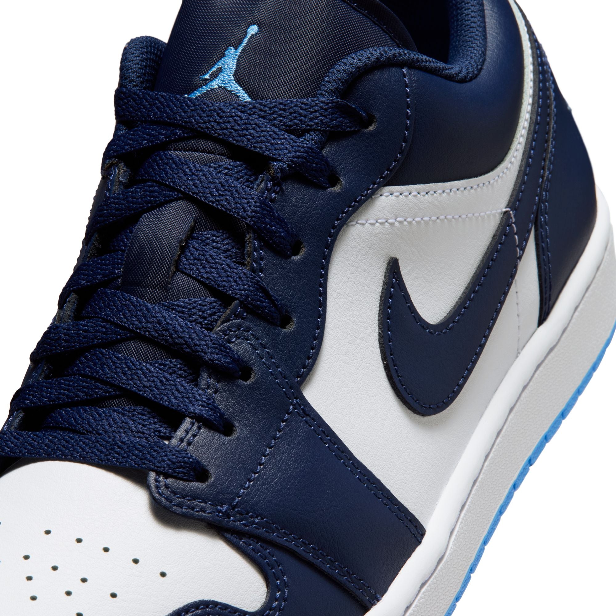 Air Jordan 1 Low Midnight Navy University Blue White 553558-404 | Pro Feet