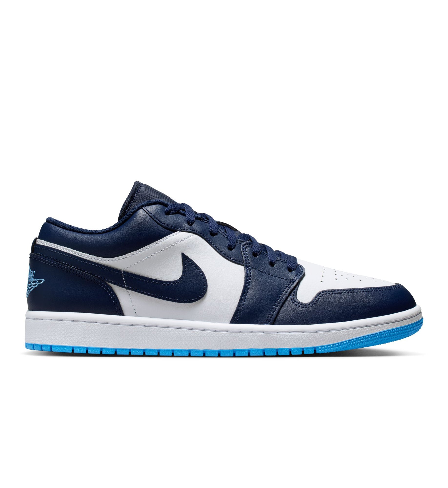 Air Jordan 1 Low Midnight Navy University Blue White 553558-404 | Pro Feet