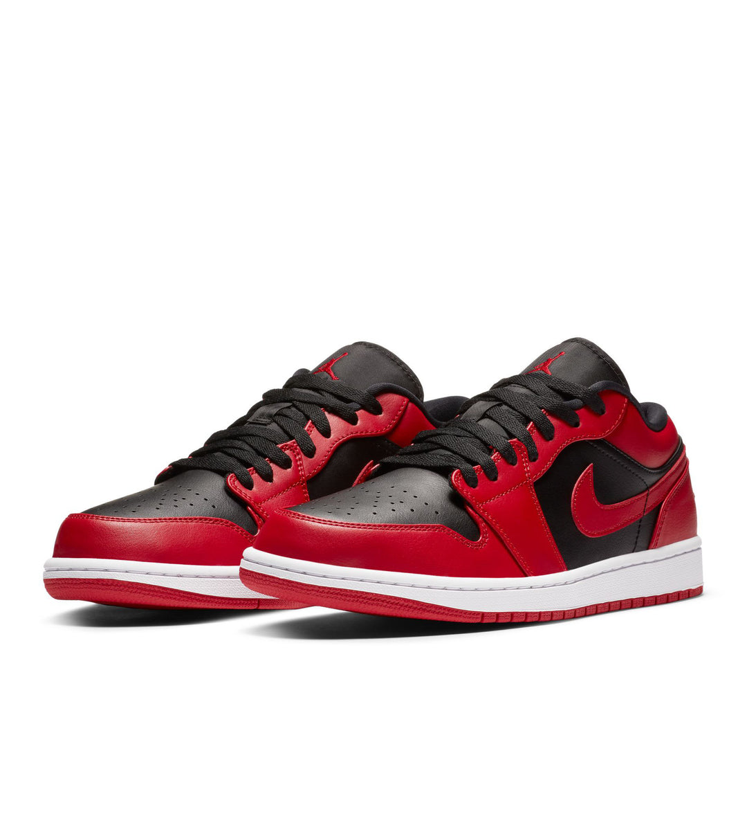 Air Jordan 1 Low — Black/White/Varsity Red