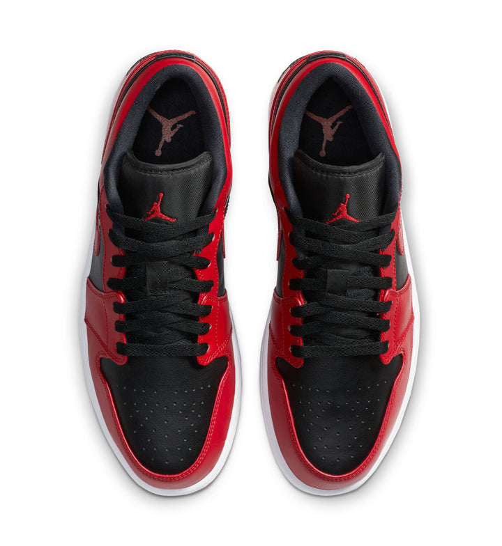 Air Jordan 1 Low — Black/White/Varsity Red