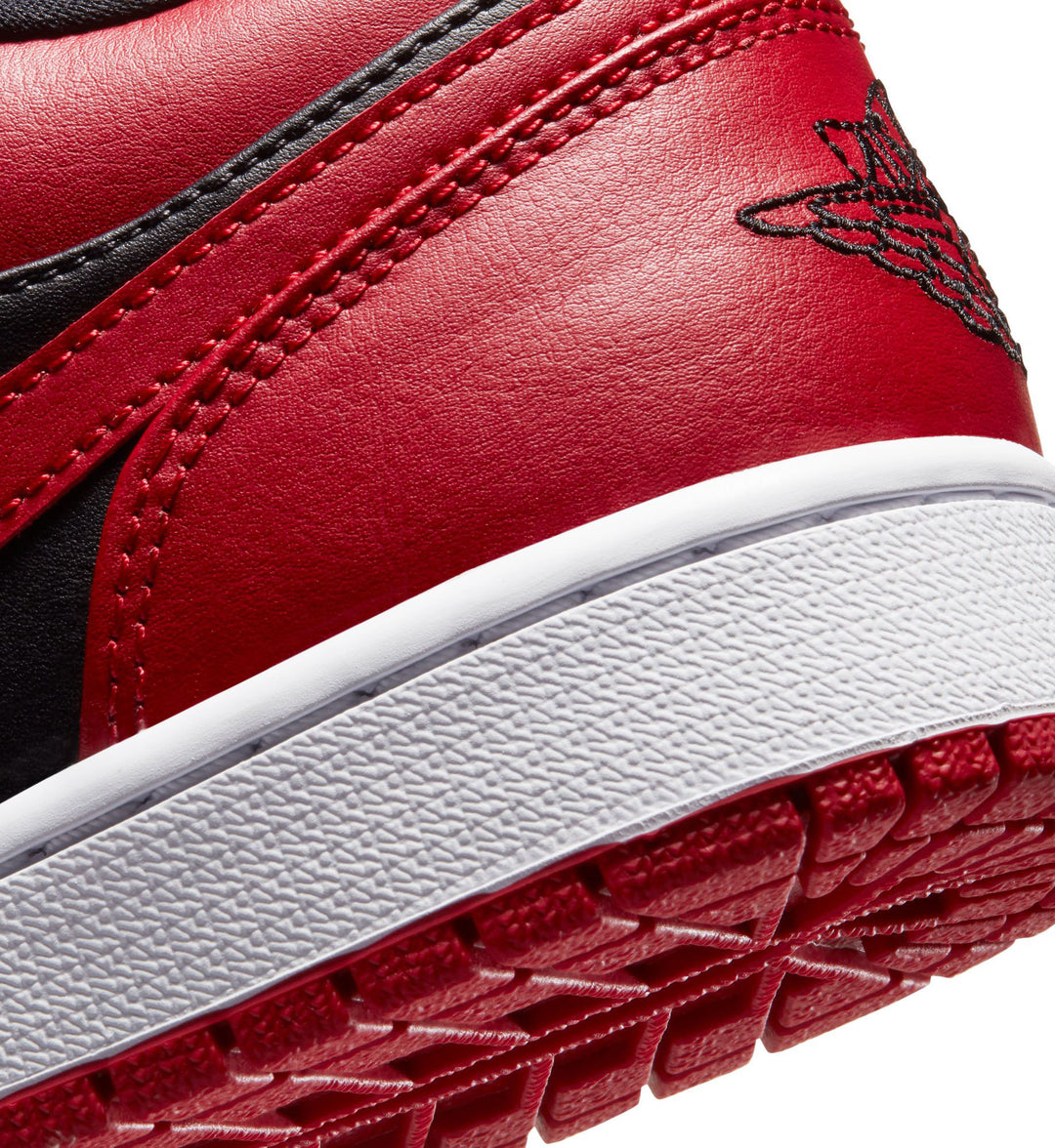 Air Jordan 1 Low — Black/White/Varsity Red