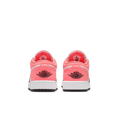 Air Jordan 1 Low Black/Pink Gaze-White (553560-025)