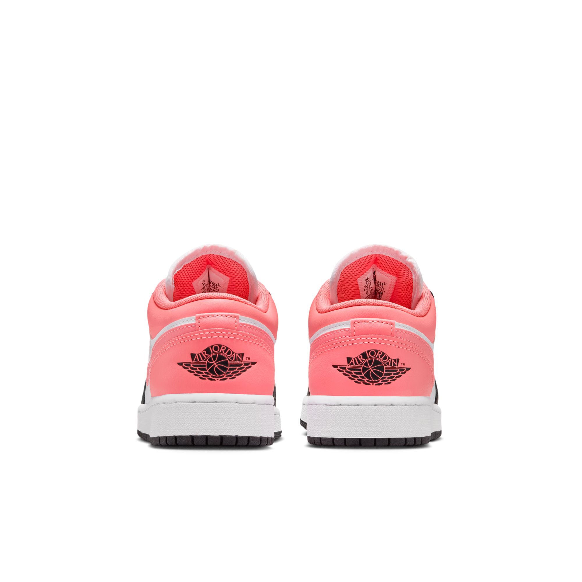 Air Jordan 1 Low Black/Pink Gaze-White (553560-025)