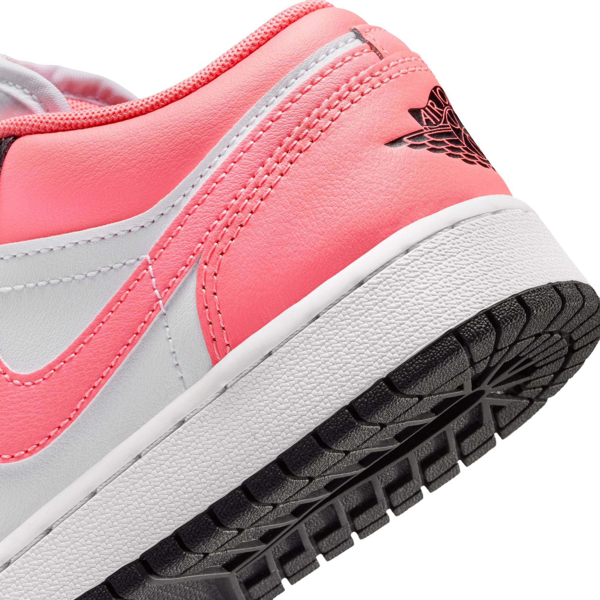 Air Jordan 1 Low Black/Pink Gaze-White (553560-025)