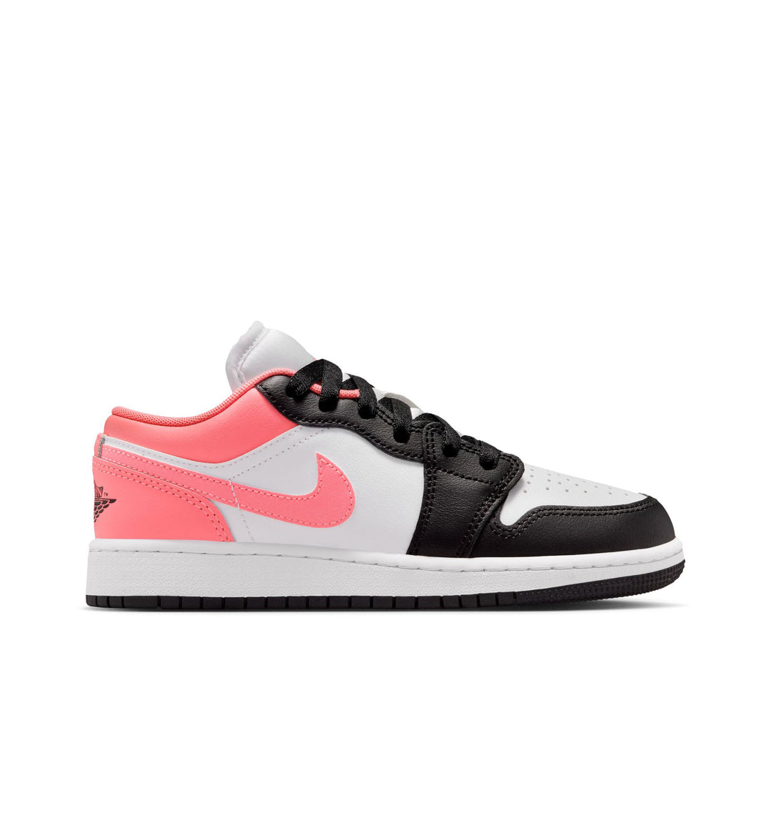 Air Jordan 1 Low Black/Pink Gaze-White (553560-025)