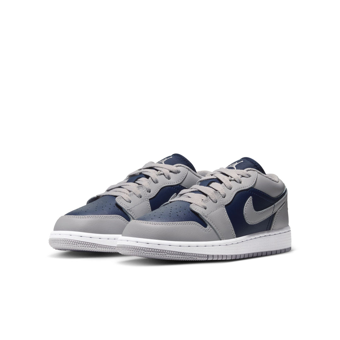Air Jordan 1 Low GS Tech Grey College Navy 553560-058 | Pro Feet