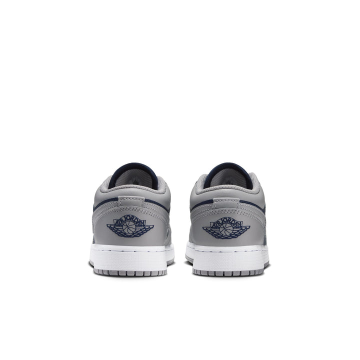 Air Jordan 1 Low GS Tech Grey College Navy 553560-058 | Pro Feet
