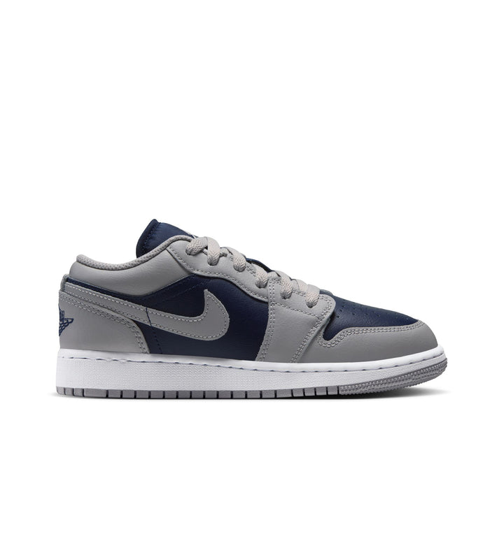 Air Jordan 1 Low GS Tech Grey College Navy 553560-058 | Pro Feet