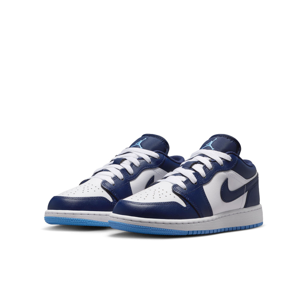 Air Jordan 1 Low GS Midnight Navy University Blue | Pro Feet | 553560-404
