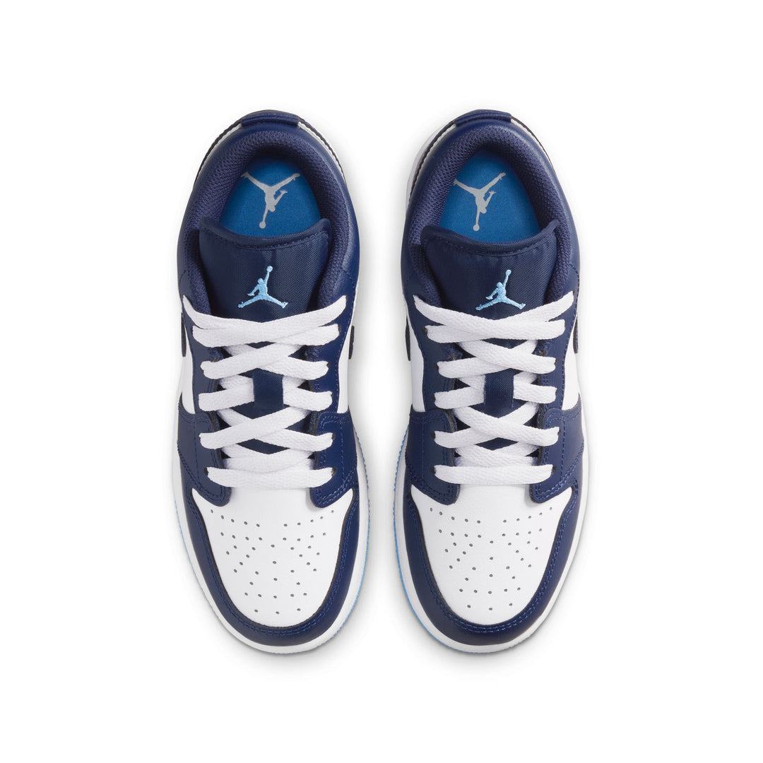 Air Jordan 1 Low GS Midnight Navy University Blue | Pro Feet | 553560-404