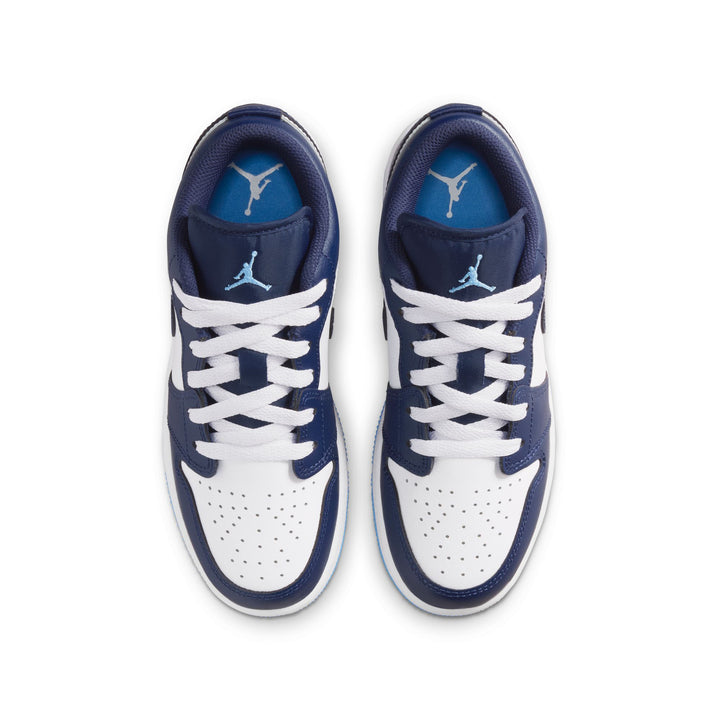 Air Jordan 1 Low GS Midnight Navy University Blue | Pro Feet | 553560-404