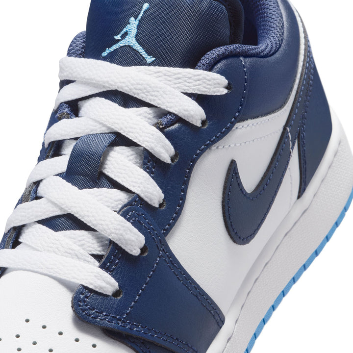 Air Jordan 1 Low GS Midnight Navy University Blue | Pro Feet | 553560-404