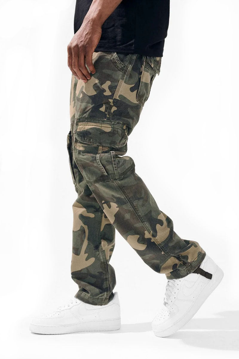 Xavier - OG Camo Cargo Pants Woodland (5656C-F3)