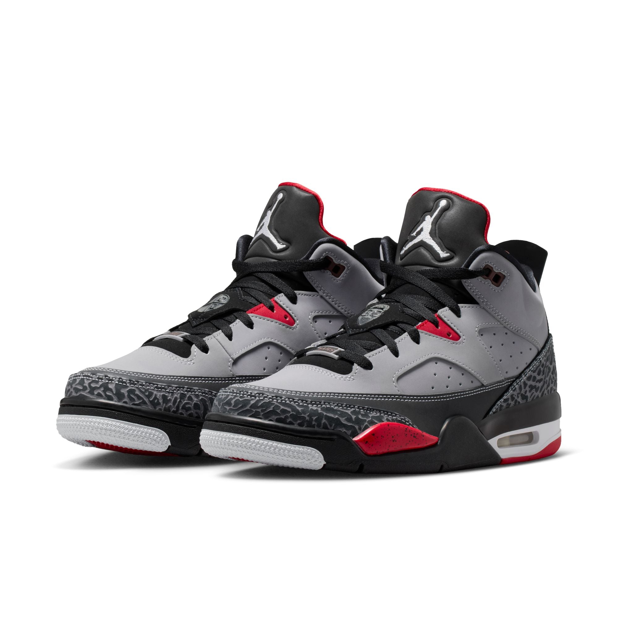 Jordan Son of Mars Low Cement Grey White Black Fire Red | Pro Feet | 580603-004