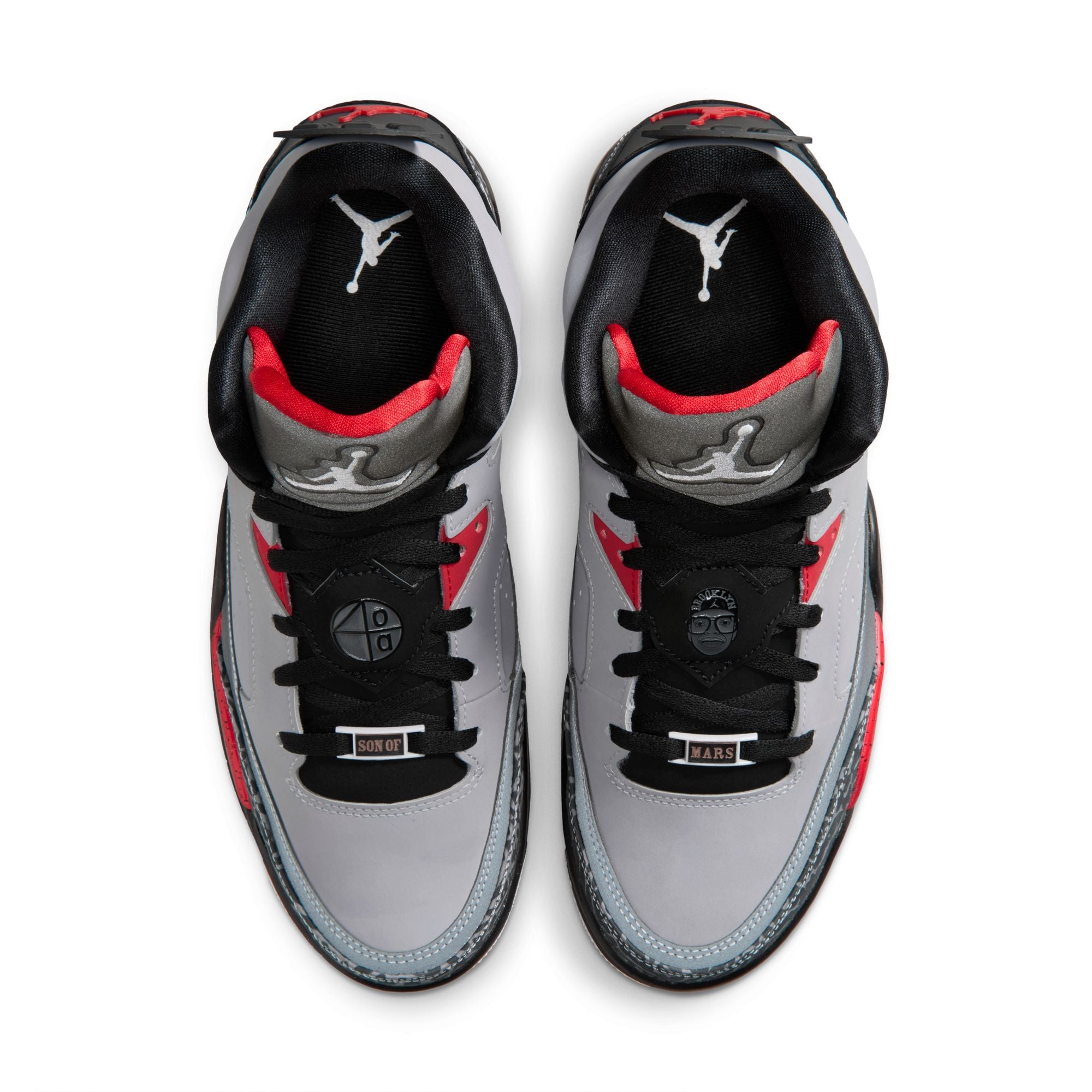 Jordan Son of Mars Low Cement Grey White Black Fire Red | Pro Feet | 580603-004