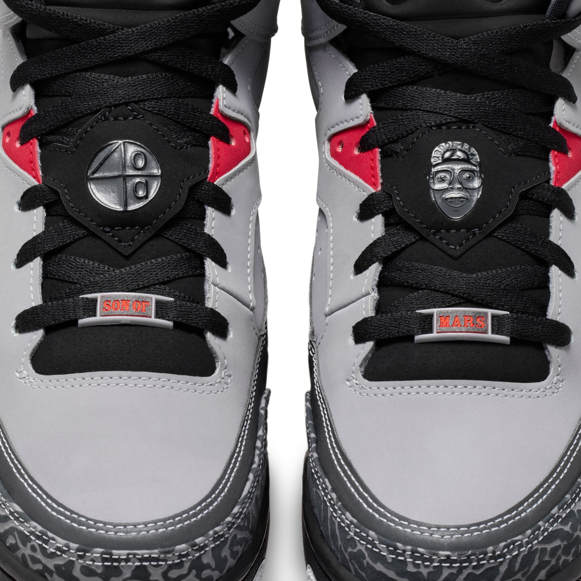Jordan Son of Mars Low Cement Grey White Black Fire Red | Pro Feet | 580603-004