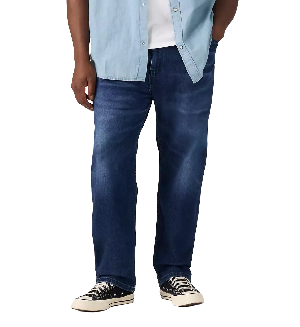 Levi’s 502 Taper Fit Big &amp; Tall Men’s Jeans Myers Day Tnl Dark Wash 59684-0064 | Pro Feet