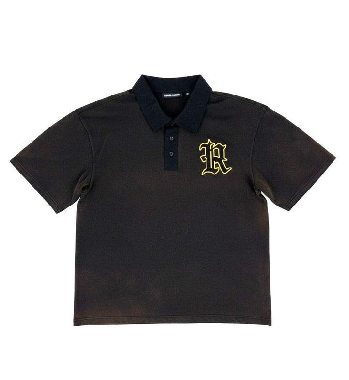 Rebel Minds Spartans Twill Polo Tee Rust 610-11626 | Pro Feet