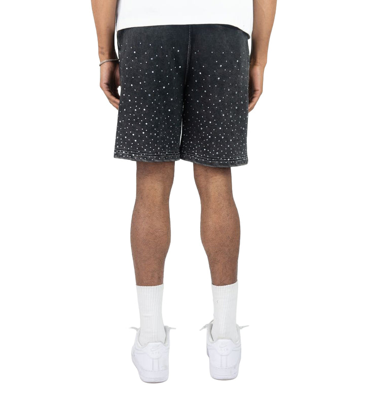 Rebel Minds Rhinestone Galaxy FT Shorts Black 610-11965 | Pro Feet