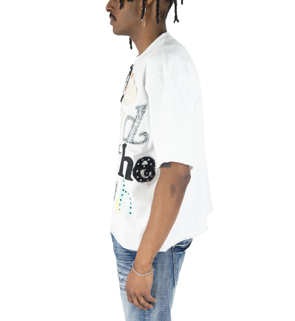 R3BEL Diamond T-Shirt White 610-31125 | Pro Feet