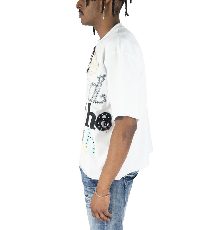 R3BEL Diamond T-Shirt White 610-31125 | Pro Feet