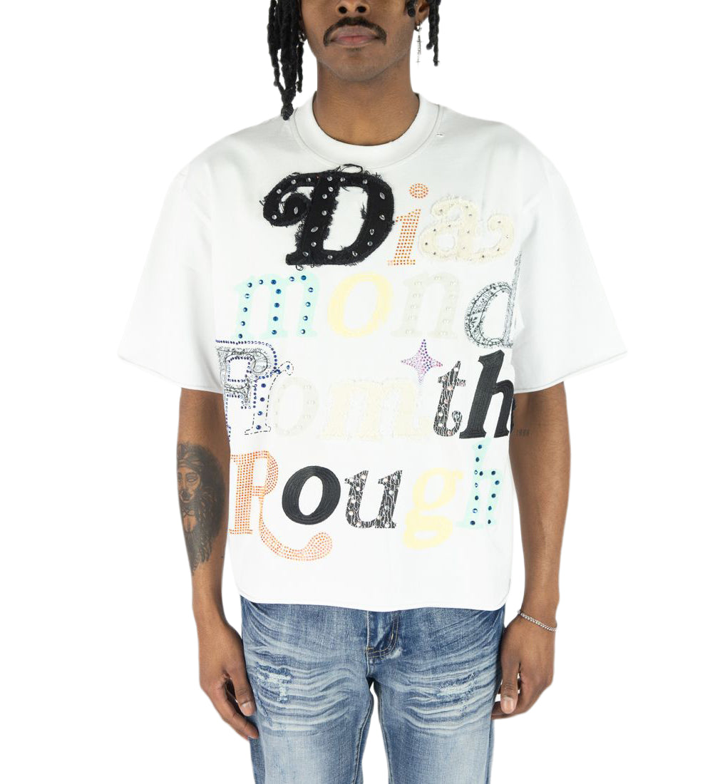 R3BEL Diamond T-Shirt White 610-31125 | Pro Feet