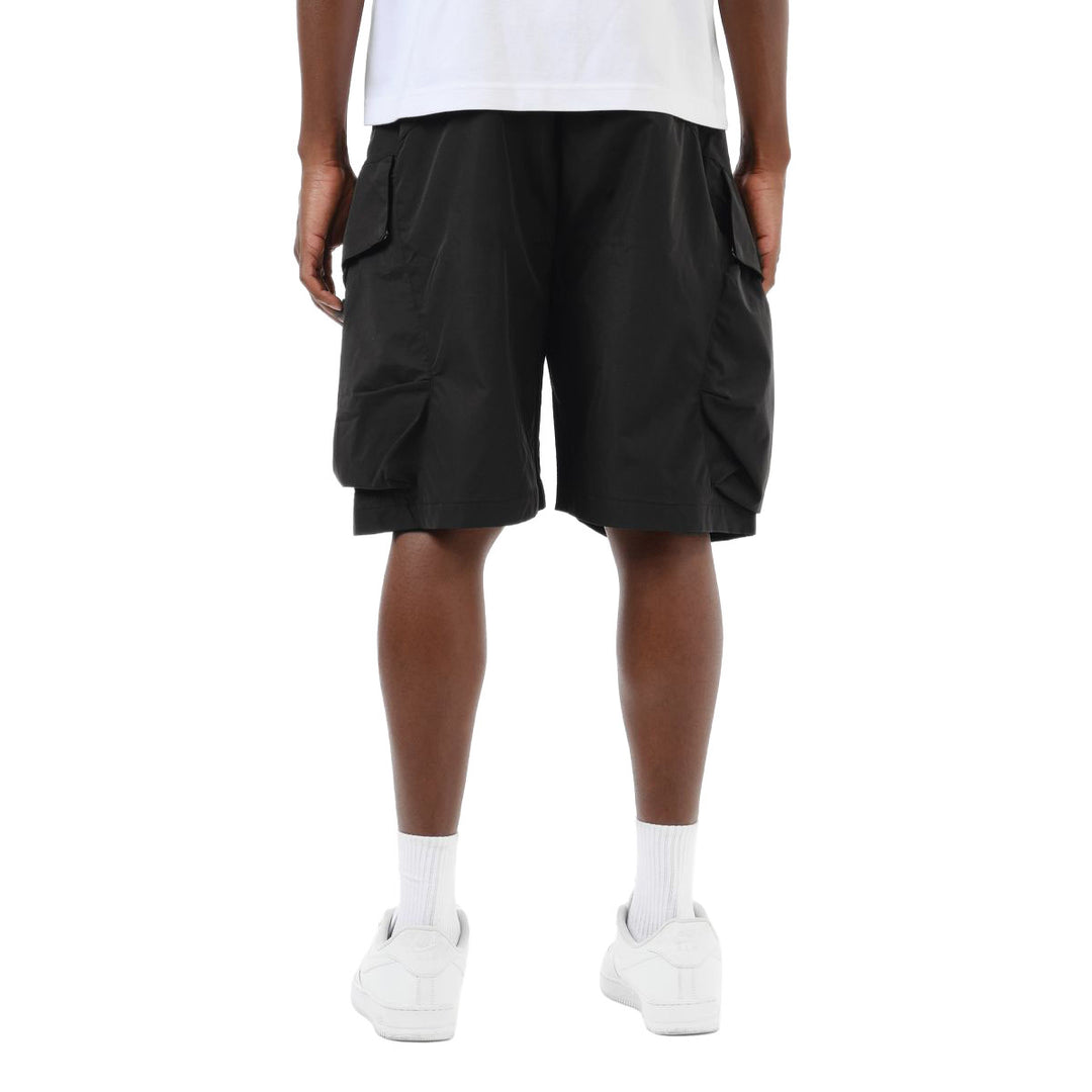 Copper Rivet Twill Cargo Shorts Black | Pro Feet | 612501-BK