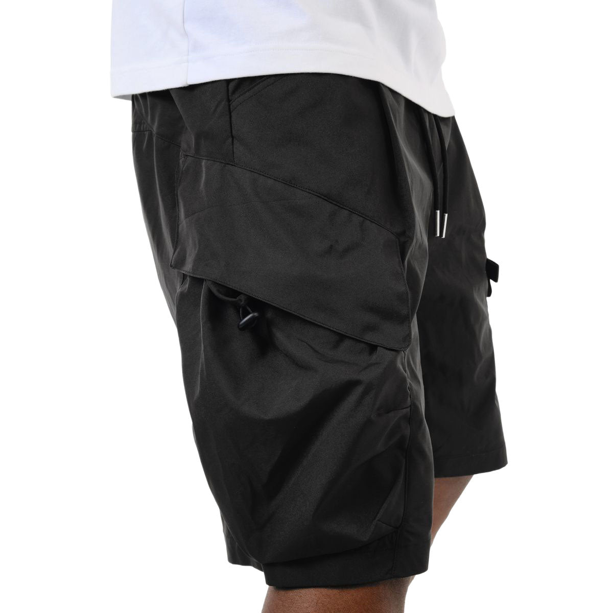 Copper Rivet Twill Cargo Shorts Black | Pro Feet | 612501-BK
